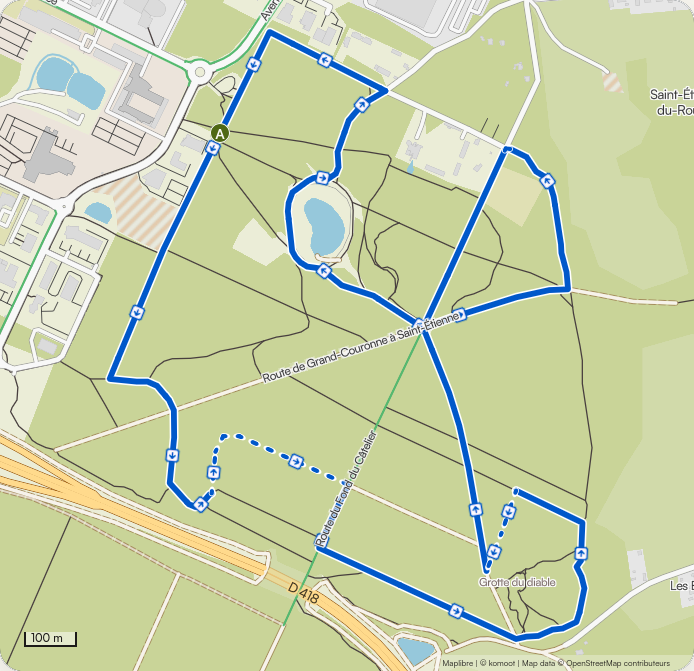 Boucle de 5 kilomètres